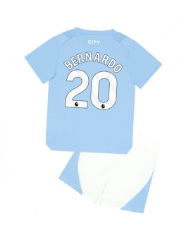 Manchester City Bernardo Silva #20 Dječji Domaci Dres kompleti 2023-24 Kratak Rukavima (+ kratke hlače)
